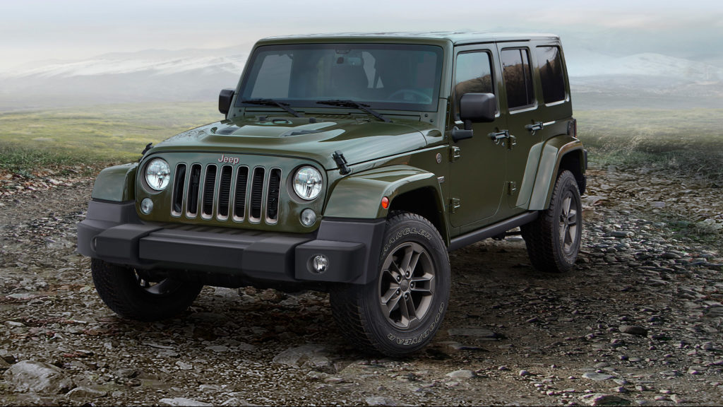 Jeep trae ediciones especiales por sus 75 años de historia