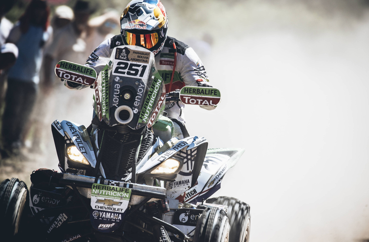 Casale va en busca del Dakar 2018 en su renovado Yamaha