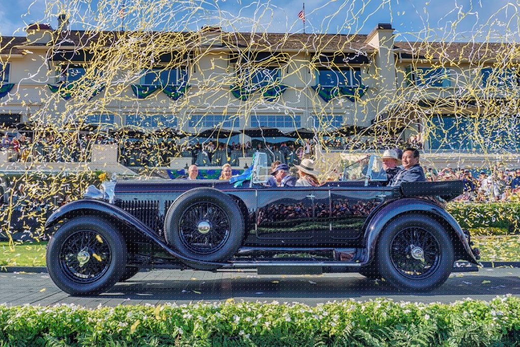 Bentley de 1931 se impone en el concurso de elegancia de Pebble Beach