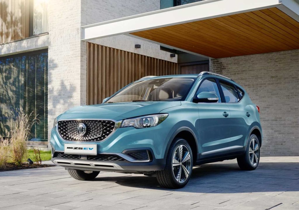 MG introduce el primer SUV eléctrico del mercado chileno