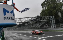 GT Open International: Benjamín Hites triunfa bajo la lluvia en Monza