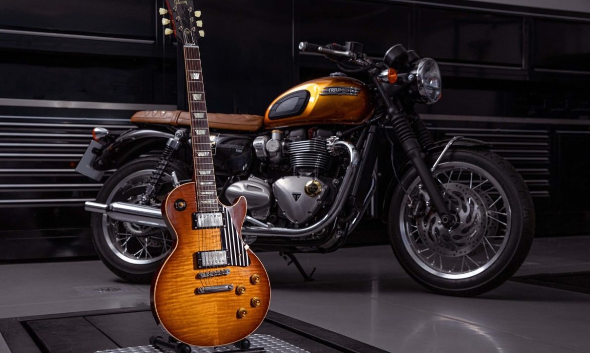 Triumph Bonneville T120 1959 Legends nace de la alianza con Gibson