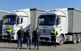 Mercedes-Benz Actros se une a la flota de Samex