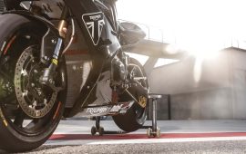 Triumph apuesta por un combustible más sustentable para Moto2