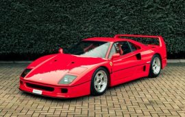 “Vendo por apuro”: en vitrina el Ferrari F40 de Toto Wolff