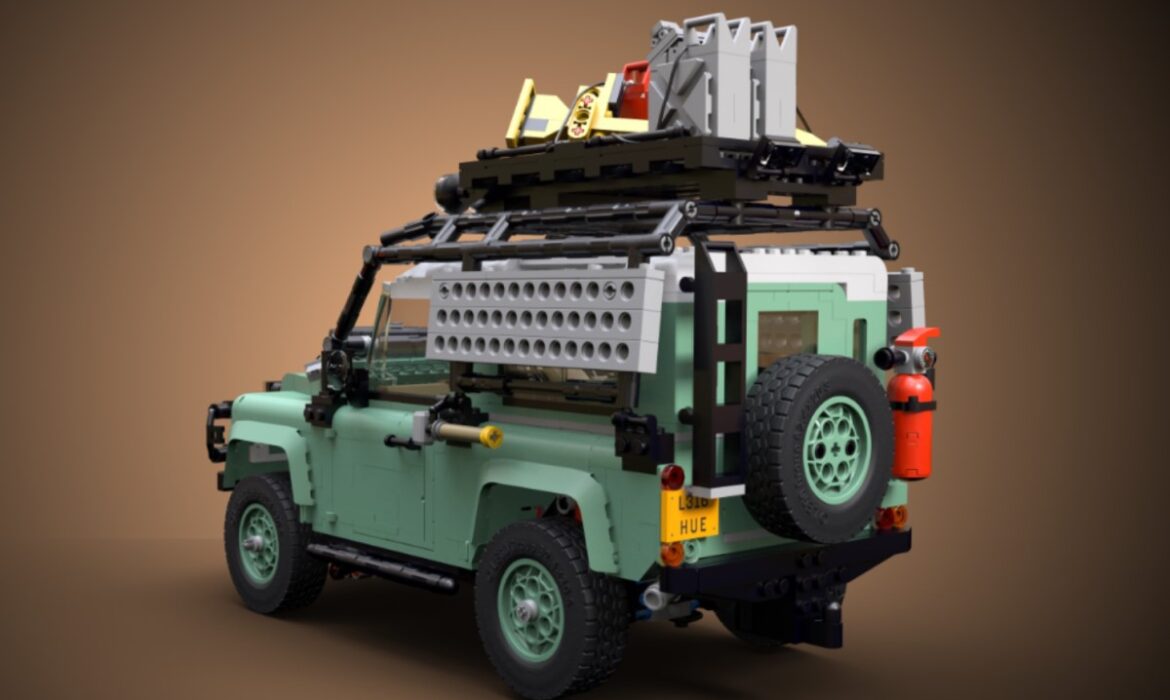 Land Rover Defender festeja doble aniversario con una versión Lego