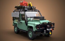 Land Rover Defender festeja doble aniversario con una versión Lego