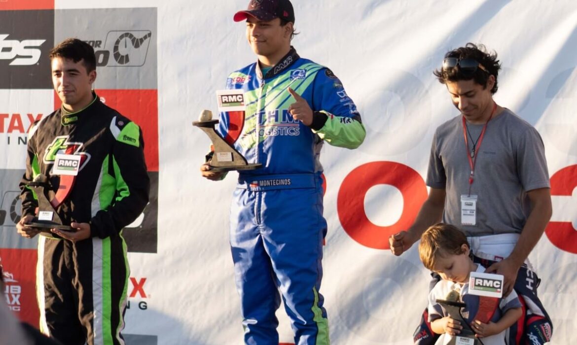 Rotax 2023: Montecinos brilla en primera fecha del karting en Chile