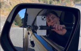 Tonka Tomicic recorre la Patagonia a bordo de una Chevrolet Colorado